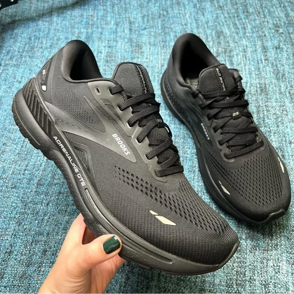 Brooks Adrenaline GTS 23 Shoes Mens Sz 11 Triple Black Running Athletic Sneakers Brooks Men main image 4